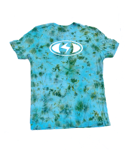 Land and Sea Ice Dye T Shirt - back