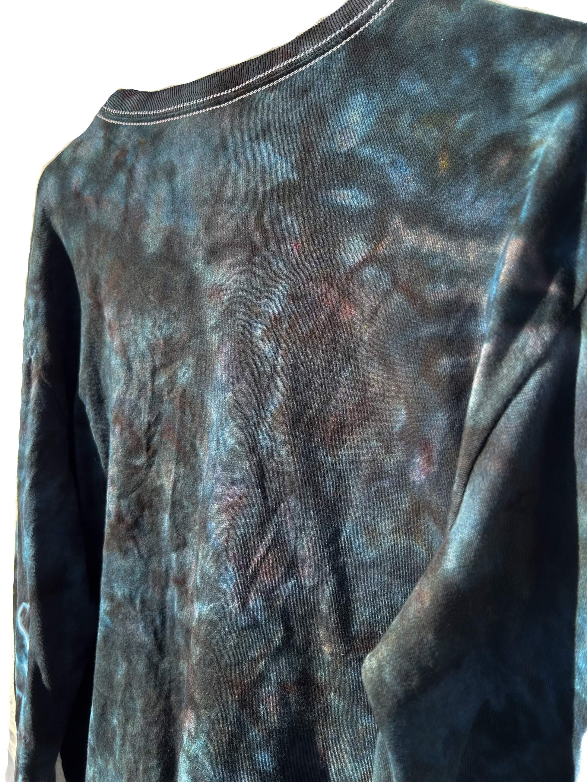 Night Ripple Long Sleeve Ice Dye 