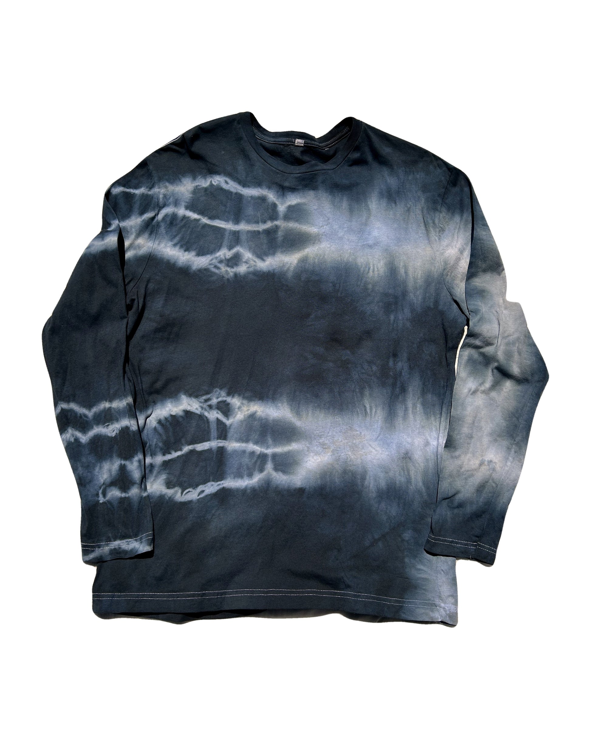 Electric Lines - Hand Dyed Long Sleeve Shirt