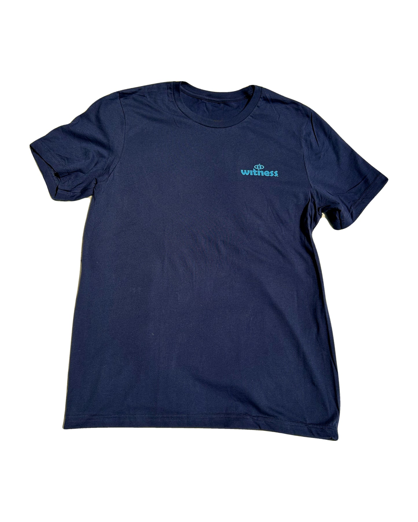 Solid Navy '26 Witness Logo & Clear Zap