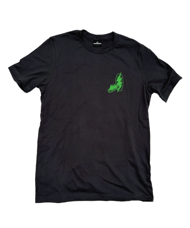 Solid Black - Phish Dogpool Logo with green Phish inspired Hotdog / Phishdog  / Dogpool riding into space