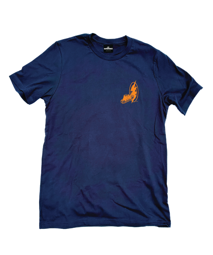 Dogpool Logo & Clear Zap on Navy (Phish Inspired) - Phriends Riding into Space